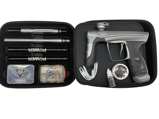 Used Dlx Luxe Aire Paintball Gun Grey Paintball Gun from CPXBrosPaintball Buy/Sell/Trade Paintball Markers, New Paintball Guns, Paintball Hoppers, Paintball Masks, and Hormesis Headbands