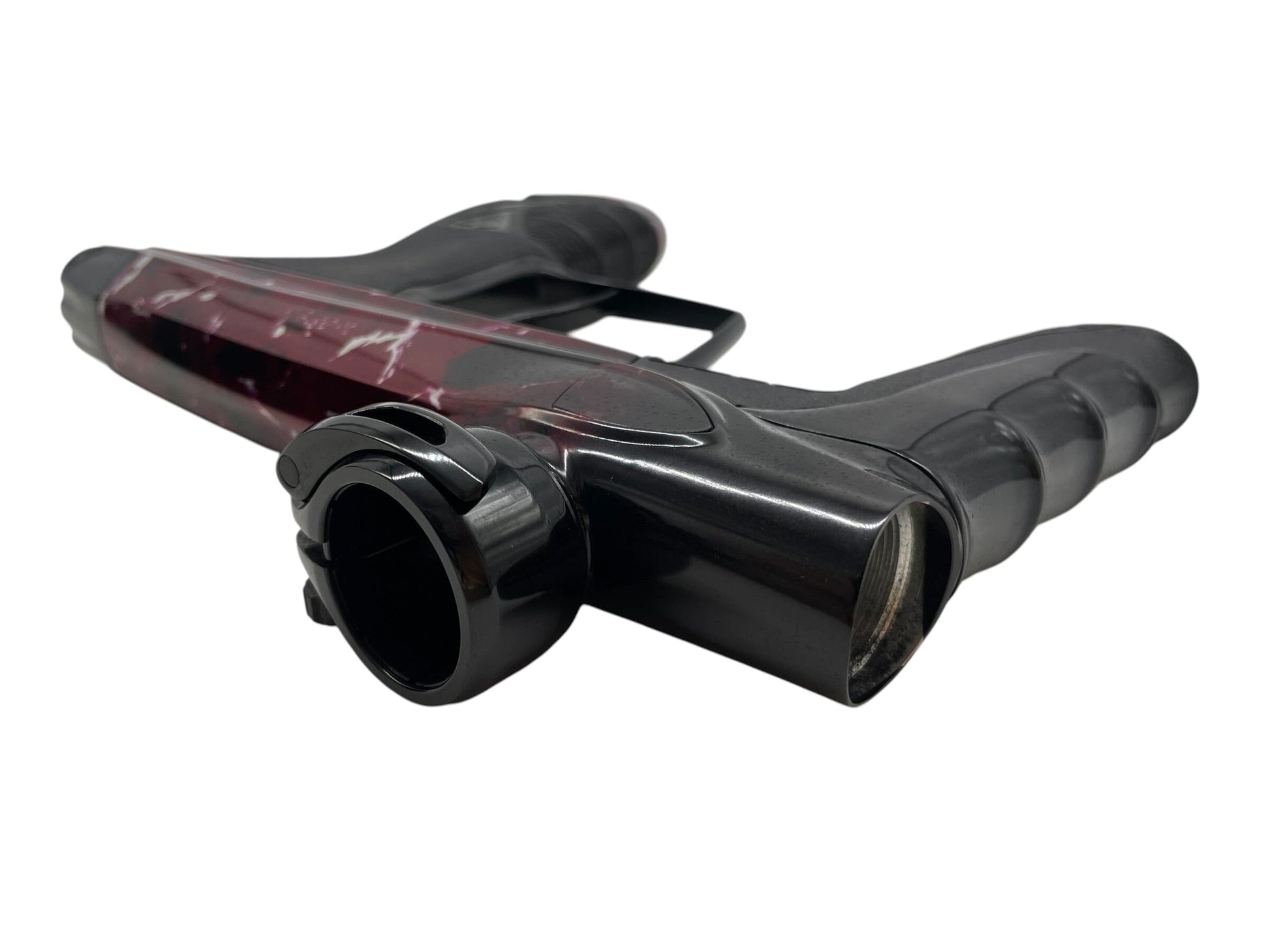 Used DLX Luxe Aire Red Crackle Paintball Gun Paintball Gun from CPXBrosPaintball Buy/Sell/Trade Paintball Markers, New Paintball Guns, Paintball Hoppers, Paintball Masks, and Hormesis Headbands