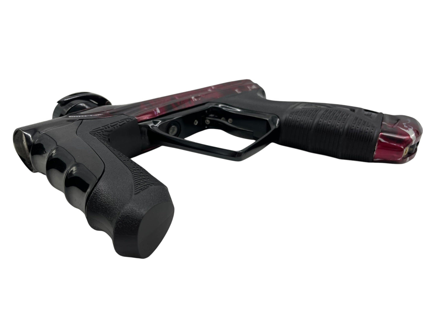 Used DLX Luxe Aire Red Crackle Paintball Gun Paintball Gun from CPXBrosPaintball Buy/Sell/Trade Paintball Markers, New Paintball Guns, Paintball Hoppers, Paintball Masks, and Hormesis Headbands