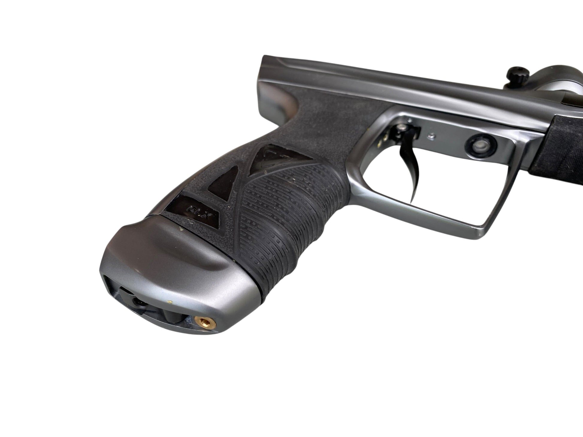 Used DLX Luxe Aire Silver/Black Paintball Gun Paintball Gun from CPXBrosPaintball Buy/Sell/Trade Paintball Markers, New Paintball Guns, Paintball Hoppers, Paintball Masks, and Hormesis Headbands