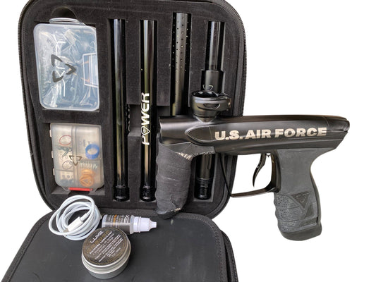 Used DLX Luxe Aire "US AIR FORCE" Paintball Gun Paintball Gun from CPXBrosPaintball Buy/Sell/Trade Paintball Markers, New Paintball Guns, Paintball Hoppers, Paintball Masks, and Hormesis Headbands