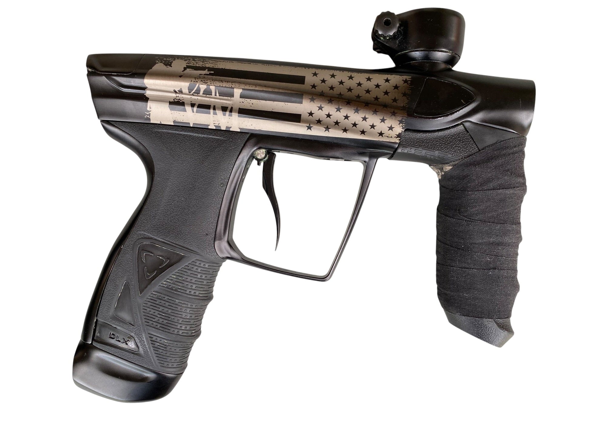 Used DLX Luxe Aire "US AIR FORCE" Paintball Gun Paintball Gun from CPXBrosPaintball Buy/Sell/Trade Paintball Markers, New Paintball Guns, Paintball Hoppers, Paintball Masks, and Hormesis Headbands