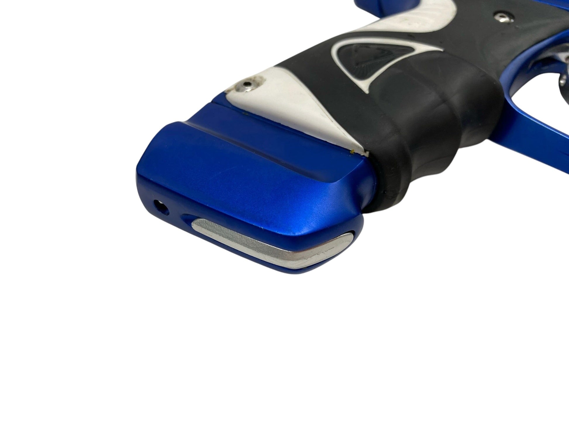 Used DLX Luxe ICE Blue/Silver Paintball Gun Paintball Gun from CPXBrosPaintball Buy/Sell/Trade Paintball Markers, New Paintball Guns, Paintball Hoppers, Paintball Masks, and Hormesis Headbands