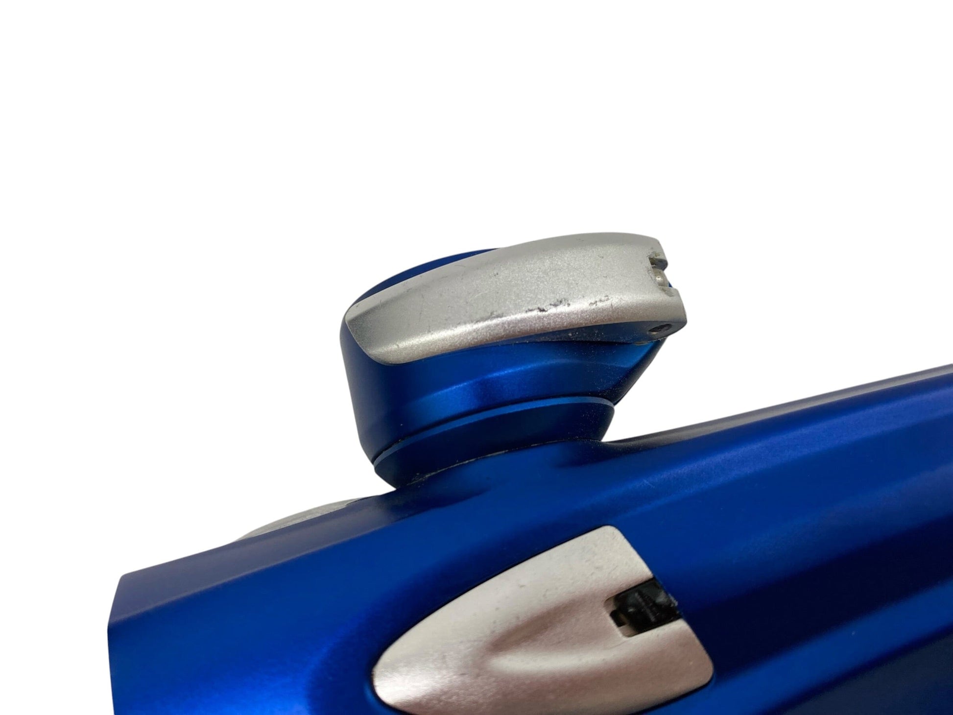 Used DLX Luxe ICE Blue/Silver Paintball Gun Paintball Gun from CPXBrosPaintball Buy/Sell/Trade Paintball Markers, New Paintball Guns, Paintball Hoppers, Paintball Masks, and Hormesis Headbands