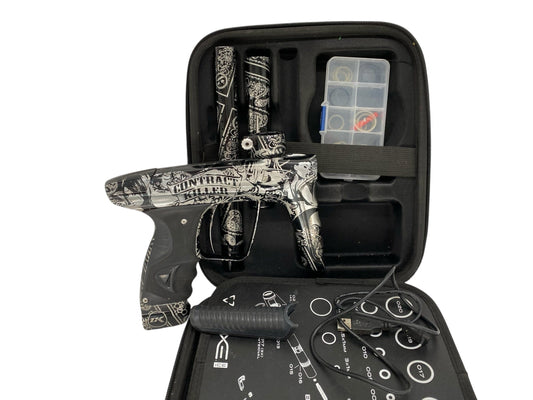 Used Dlx Luxe Ice Contract Killer Paintball Gun Paintball Gun from CPXBrosPaintball Buy/Sell/Trade Paintball Markers, New Paintball Guns, Paintball Hoppers, Paintball Masks, and Hormesis Headbands