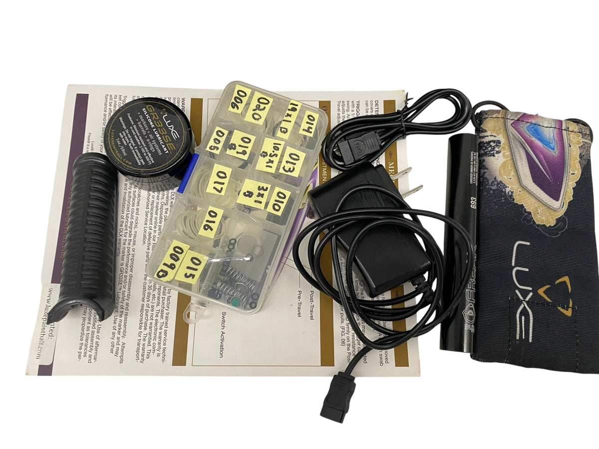 Used DLX Luxe ICE Mutiny Paintball Gun Paintball Gun from CPXBrosPaintball Buy/Sell/Trade Paintball Markers, New Paintball Guns, Paintball Hoppers, Paintball Masks, and Hormesis Headbands