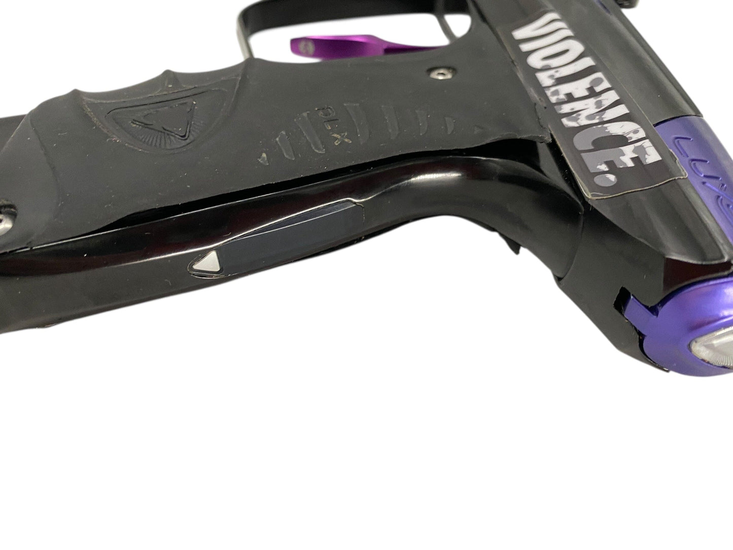 Used Dlx Luxe Ice Paintball Gun Black/Purple Paintball Gun from CPXBrosPaintball Buy/Sell/Trade Paintball Markers, New Paintball Guns, Paintball Hoppers, Paintball Masks, and Hormesis Headbands