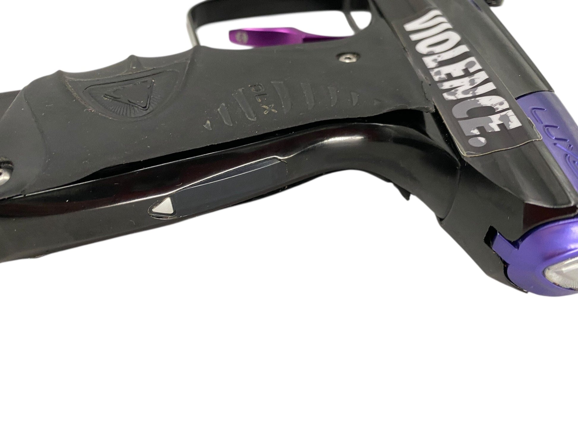 Used Dlx Luxe Ice Paintball Gun Black/Purple Paintball Gun from CPXBrosPaintball Buy/Sell/Trade Paintball Markers, New Paintball Guns, Paintball Hoppers, Paintball Masks, and Hormesis Headbands