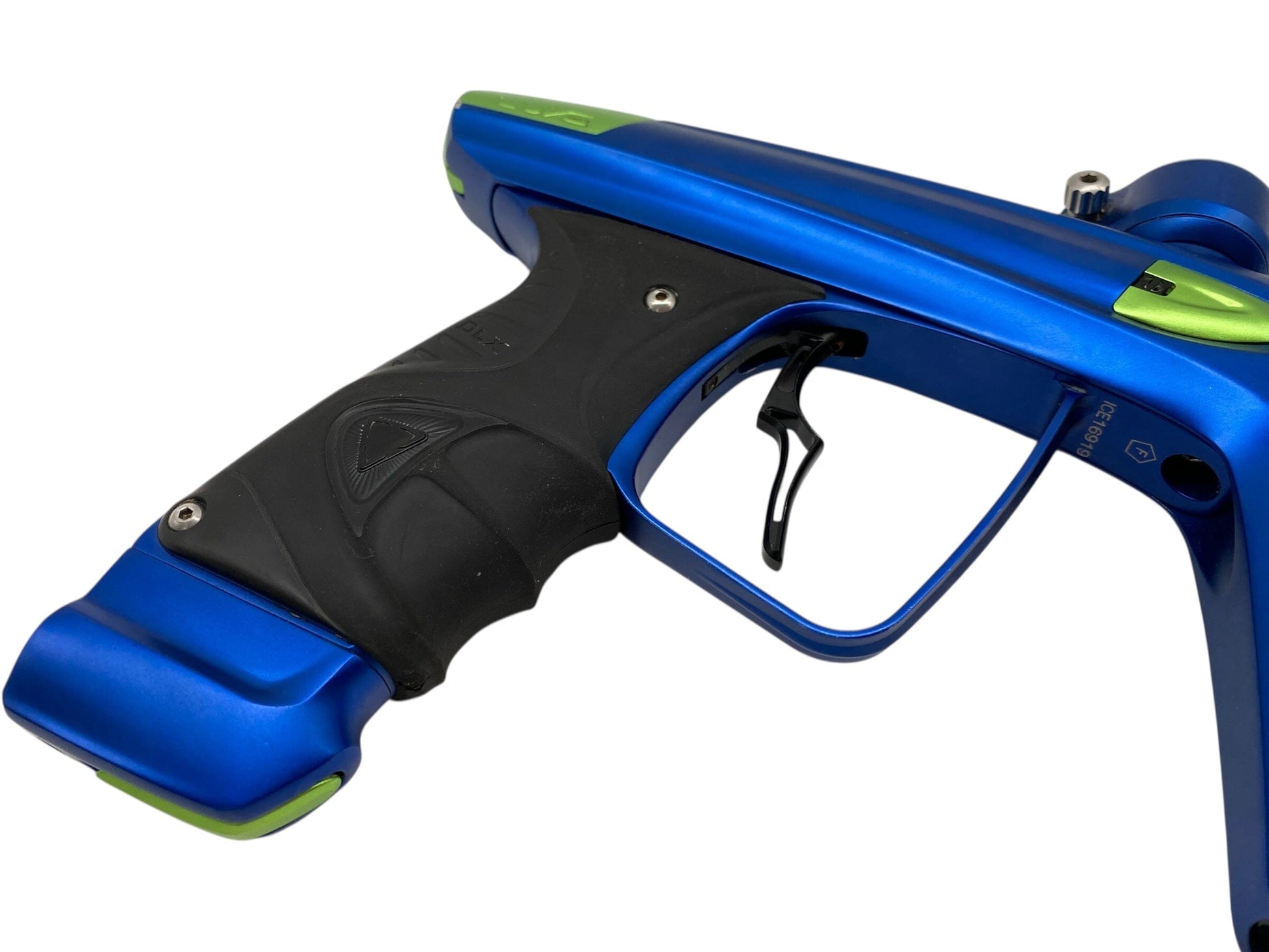 Used Dlx Luxe Ice Paintball Gun Blue/Green Paintball Gun from CPXBrosPaintball Buy/Sell/Trade Paintball Markers, New Paintball Guns, Paintball Hoppers, Paintball Masks, and Hormesis Headbands
