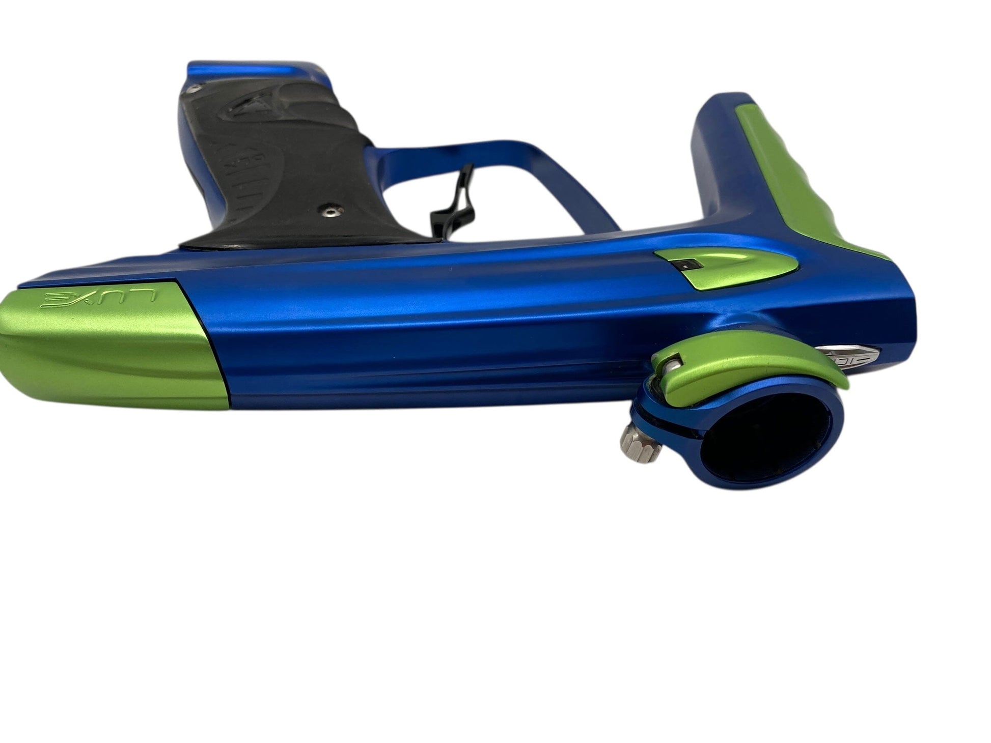 Used Dlx Luxe Ice Paintball Gun Blue/Green Paintball Gun from CPXBrosPaintball Buy/Sell/Trade Paintball Markers, New Paintball Guns, Paintball Hoppers, Paintball Masks, and Hormesis Headbands