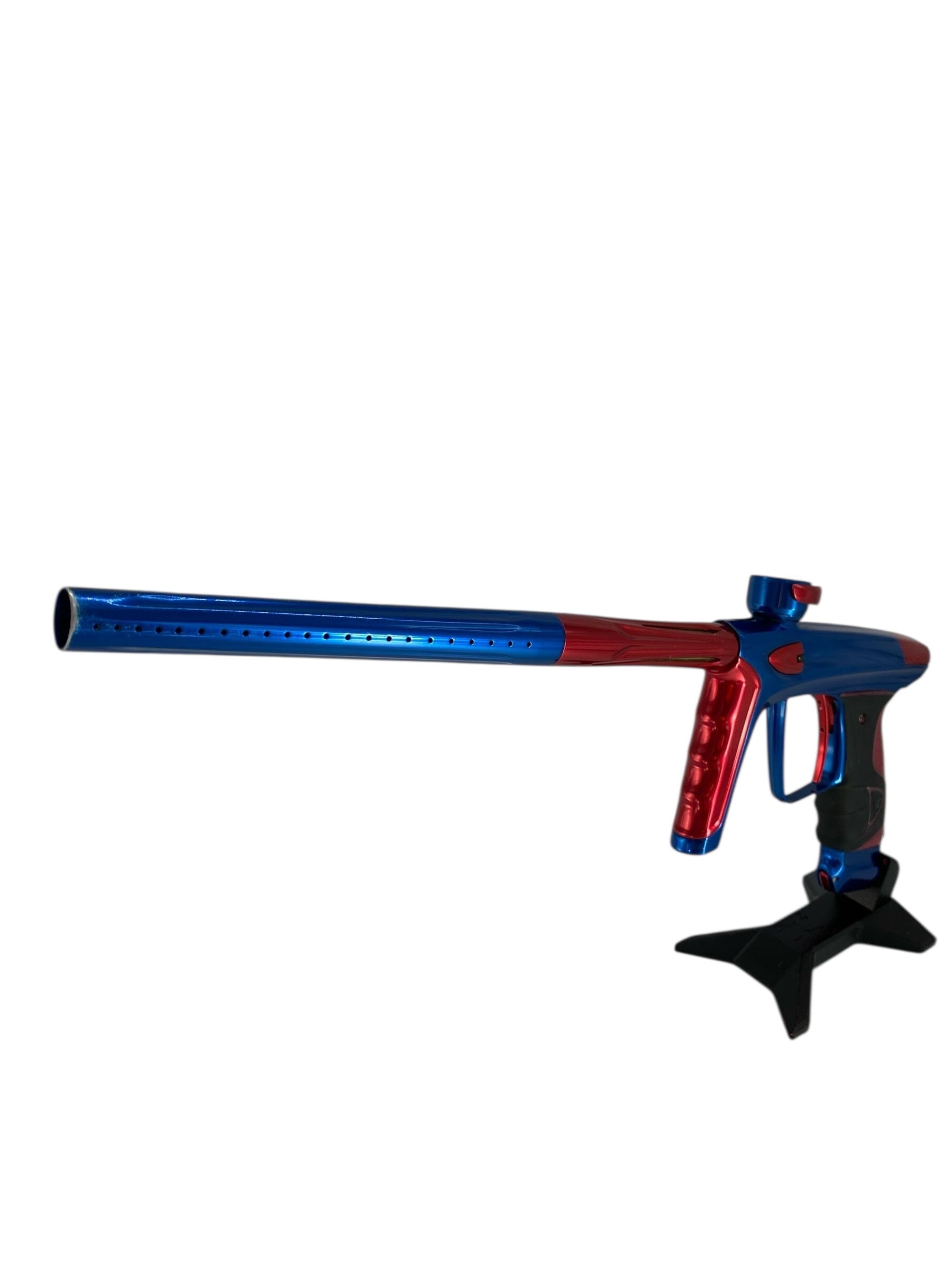 Used Dlx Luxe Ice Paintball Gun Blue/Red Paintball Gun from CPXBrosPaintball Buy/Sell/Trade Paintball Markers, New Paintball Guns, Paintball Hoppers, Paintball Masks, and Hormesis Headbands