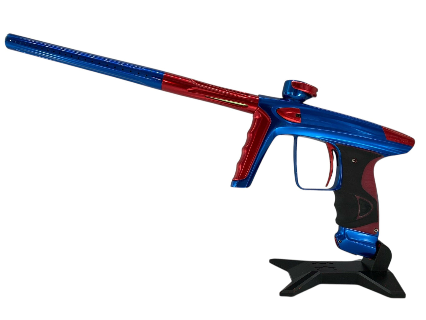 Used Dlx Luxe Ice Paintball Gun Blue/Red Paintball Gun from CPXBrosPaintball Buy/Sell/Trade Paintball Markers, New Paintball Guns, Paintball Hoppers, Paintball Masks, and Hormesis Headbands