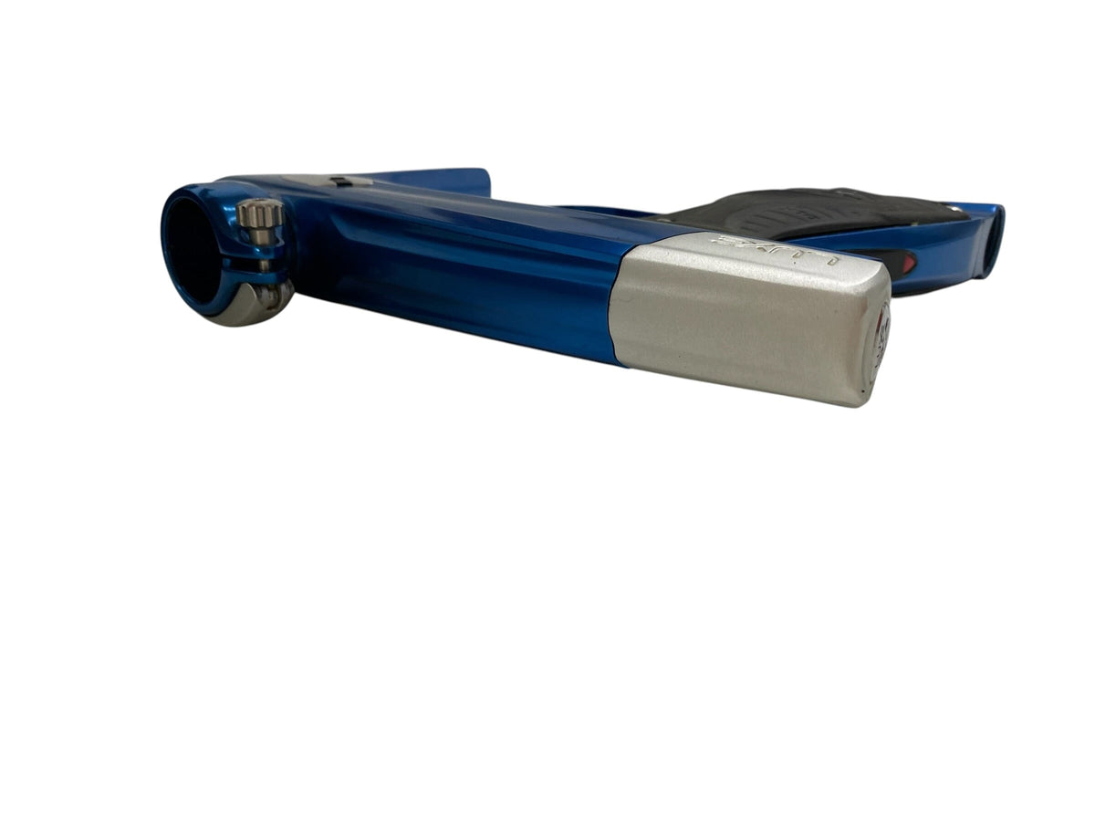 Used Dlx Luxe Ice Paintball Gun Blue/Silver Paintball Gun from CPXBrosPaintball Buy/Sell/Trade Paintball Markers, New Paintball Guns, Paintball Hoppers, Paintball Masks, and Hormesis Headbands