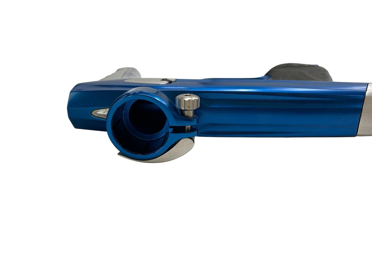 Used Dlx Luxe Ice Paintball Gun Blue/Silver Paintball Gun from CPXBrosPaintball Buy/Sell/Trade Paintball Markers, New Paintball Guns, Paintball Hoppers, Paintball Masks, and Hormesis Headbands