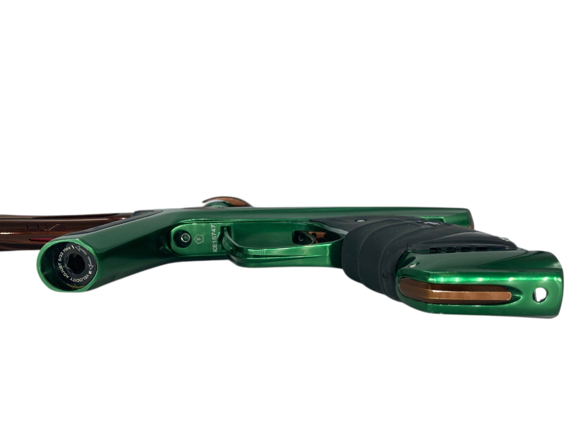 Used Dlx Luxe Ice Paintball Gun Green/Brown Paintball Gun from CPXBrosPaintball Buy/Sell/Trade Paintball Markers, New Paintball Guns, Paintball Hoppers, Paintball Masks, and Hormesis Headbands