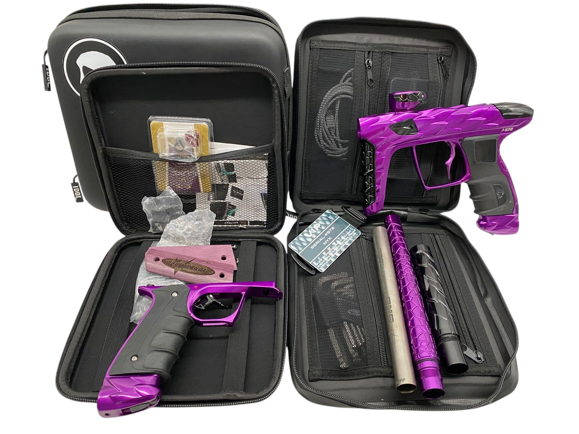 Used DLX Luxe IDOL Adrenaline Purple/Black Paintball Gun Paintball Gun from CPXBrosPaintball Buy/Sell/Trade Paintball Markers, New Paintball Guns, Paintball Hoppers, Paintball Masks, and Hormesis Headbands