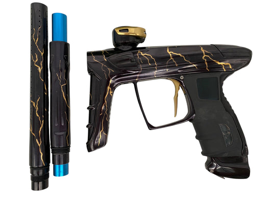 Used DLX Luxe Idol Black/Gold Paintball Gun W/Method Bolt Paintball Gun from CPXBrosPaintball Buy/Sell/Trade Paintball Markers, New Paintball Guns, Paintball Hoppers, Paintball Masks, and Hormesis Headbands