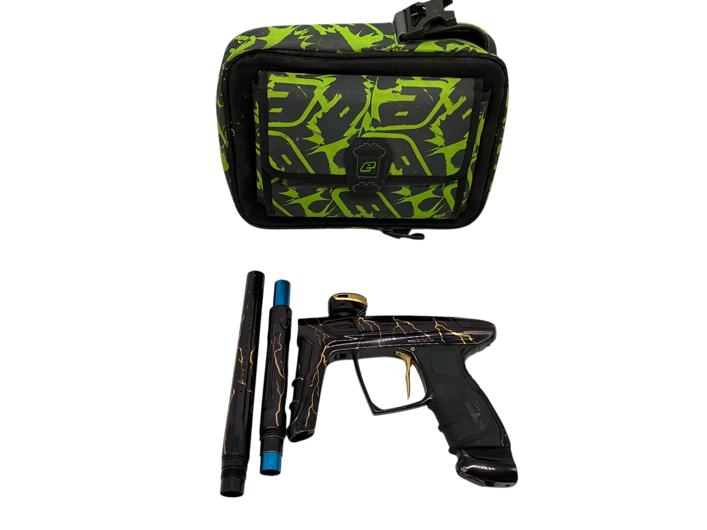 Used DLX Luxe Idol Black/Gold Paintball Gun W/Method Bolt Paintball Gun from CPXBrosPaintball Buy/Sell/Trade Paintball Markers, New Paintball Guns, Paintball Hoppers, Paintball Masks, and Hormesis Headbands