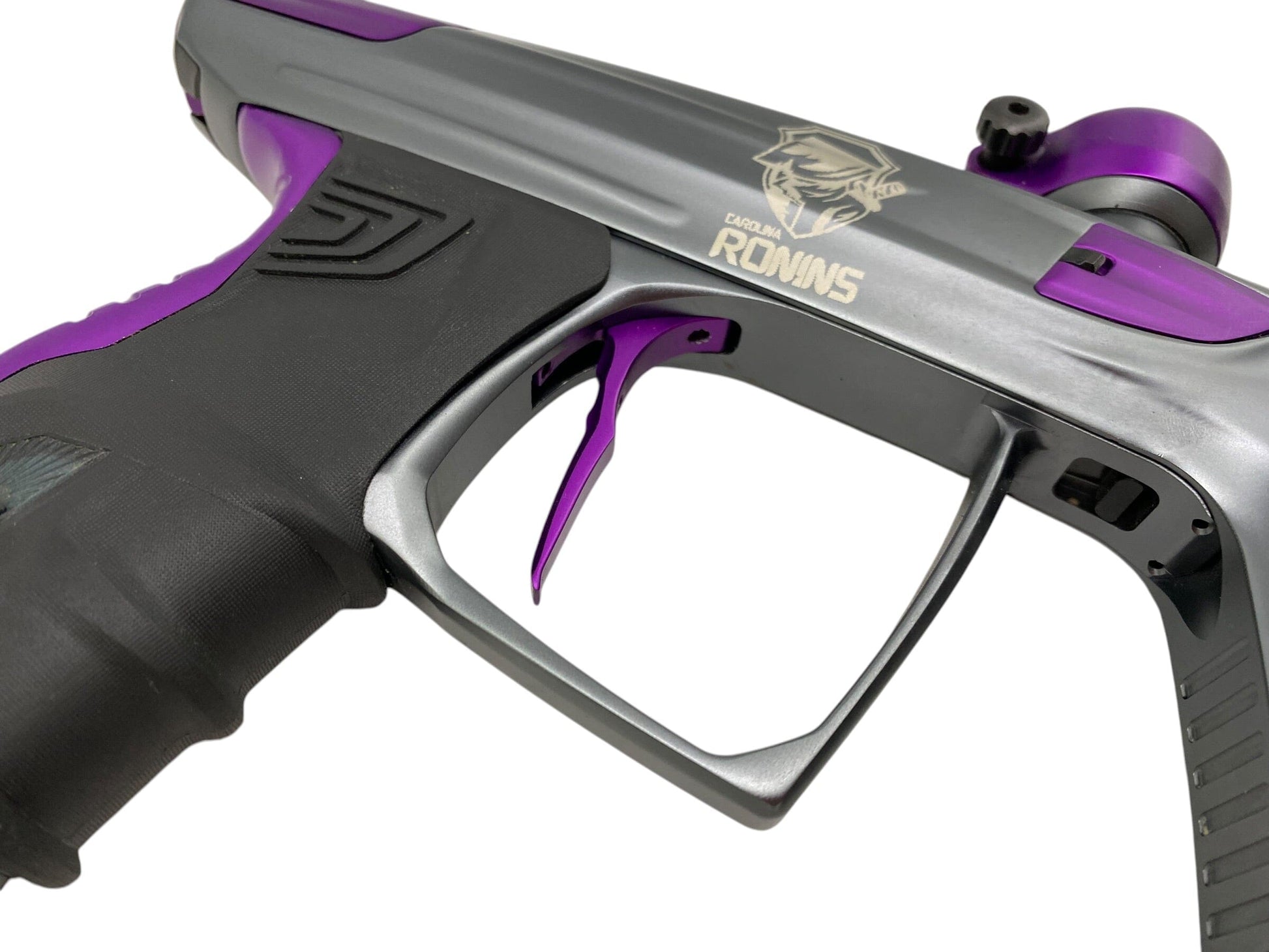 Used DLX Luxe Idol Grey/Purple Paintball Gun Paintball Gun from CPXBrosPaintball Buy/Sell/Trade Paintball Markers, New Paintball Guns, Paintball Hoppers, Paintball Masks, and Hormesis Headbands