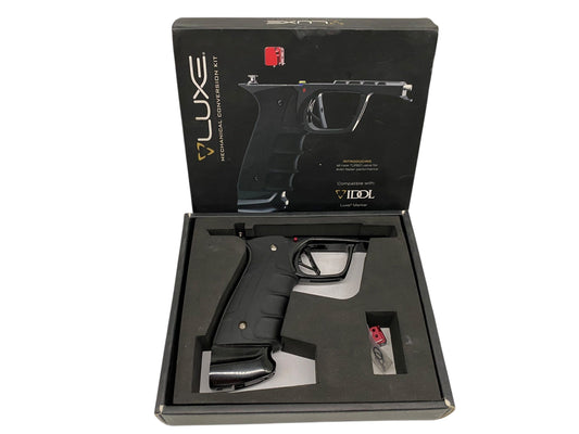 Used Dlx Luxe Idol Mech Frame Conversion Kit Paintball Gun from CPXBrosPaintball Buy/Sell/Trade Paintball Markers, New Paintball Guns, Paintball Hoppers, Paintball Masks, and Hormesis Headbands