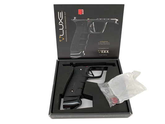 Used Dlx Luxe Idol Mech Frame Conversion Kit Paintball Gun from CPXBrosPaintball Buy/Sell/Trade Paintball Markers, New Paintball Guns, Paintball Hoppers, Paintball Masks, and Hormesis Headbands