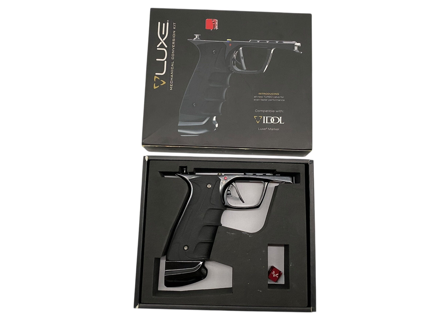 Used Dlx Luxe Idol Mech Frame Kit Paintball Gun from CPXBrosPaintball Buy/Sell/Trade Paintball Markers, New Paintball Guns, Paintball Hoppers, Paintball Masks, and Hormesis Headbands