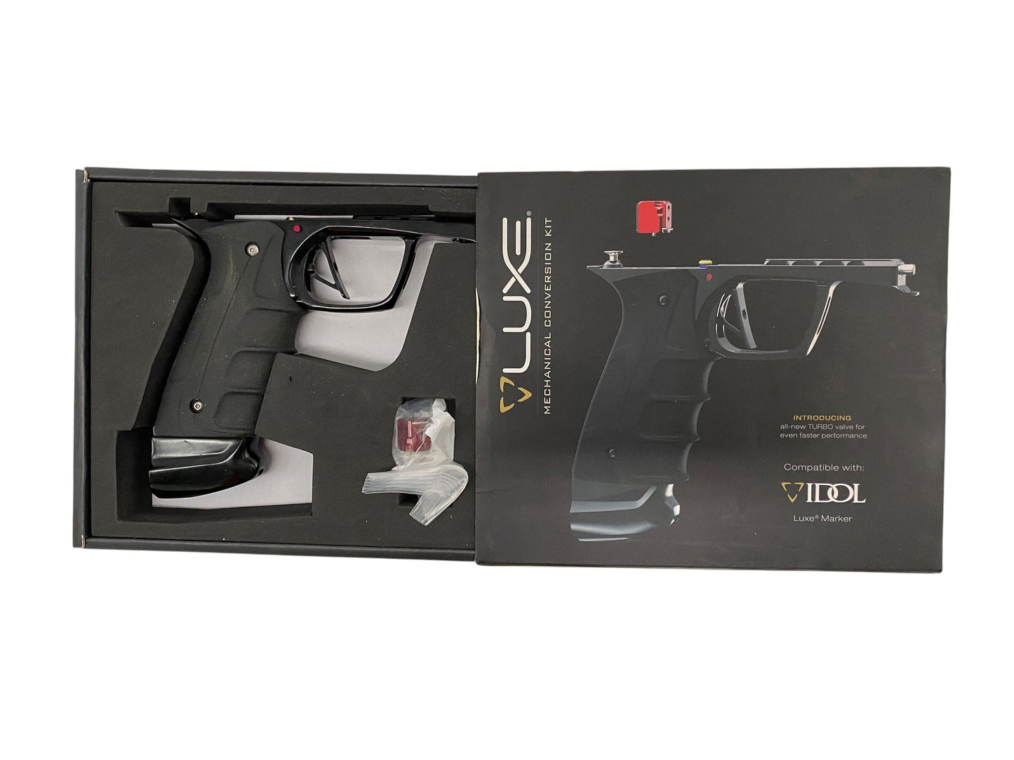 Used DLX Luxe Idol Mech Frame Paintball Gun from CPXBrosPaintball Buy/Sell/Trade Paintball Markers, New Paintball Guns, Paintball Hoppers, Paintball Masks, and Hormesis Headbands