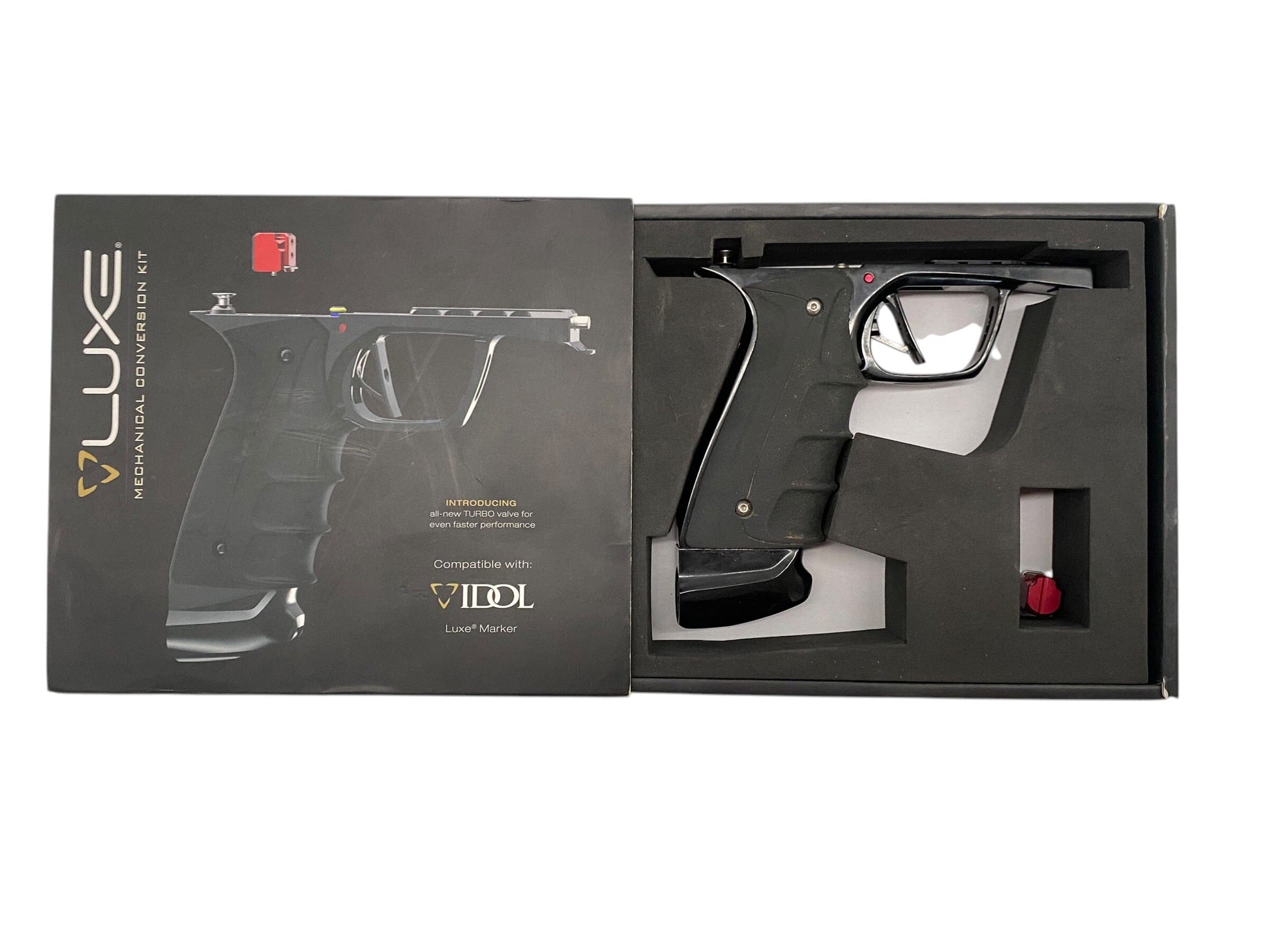 Used Dlx Luxe Idol Mech Frame Paintball Gun from CPXBrosPaintball Buy/Sell/Trade Paintball Markers, New Paintball Guns, Paintball Hoppers, Paintball Masks, and Hormesis Headbands