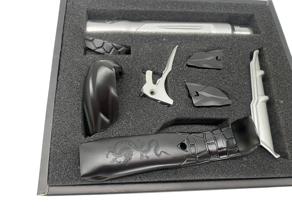 Used Dlx luxe Idol Paintball Accent Kit (some adrenaline dragon) Paintball Gun from CPXBrosPaintball Buy/Sell/Trade Paintball Markers, New Paintball Guns, Paintball Hoppers, Paintball Masks, and Hormesis Headbands