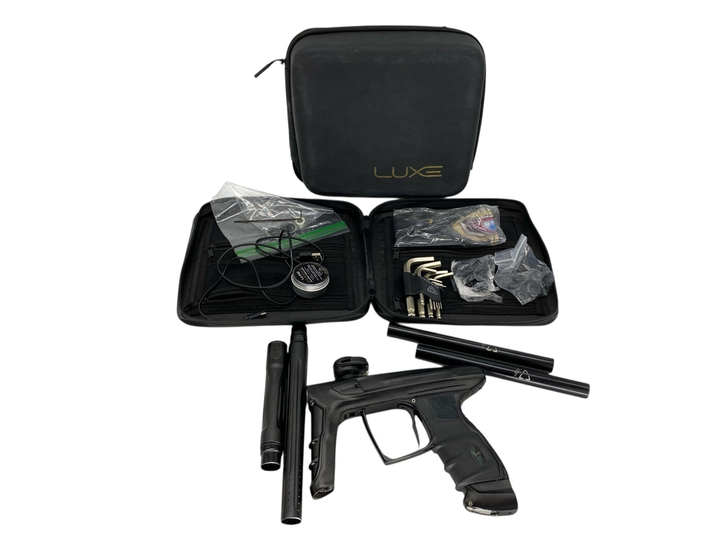 Used Dlx Luxe Idol Paintball Gun Black Paintball Gun from CPXBrosPaintball Buy/Sell/Trade Paintball Markers, New Paintball Guns, Paintball Hoppers, Paintball Masks, and Hormesis Headbands
