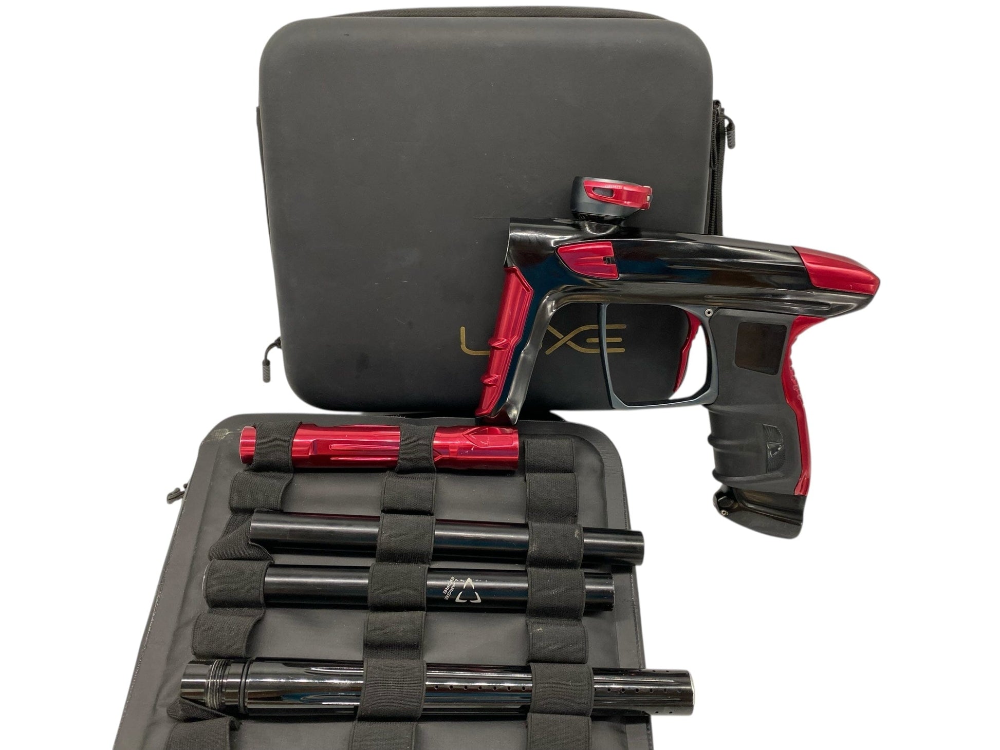 Used Dlx Luxe Idol Paintball Gun Black/Red Paintball Gun from CPXBrosPaintball Buy/Sell/Trade Paintball Markers, New Paintball Guns, Paintball Hoppers, Paintball Masks, and Hormesis Headbands