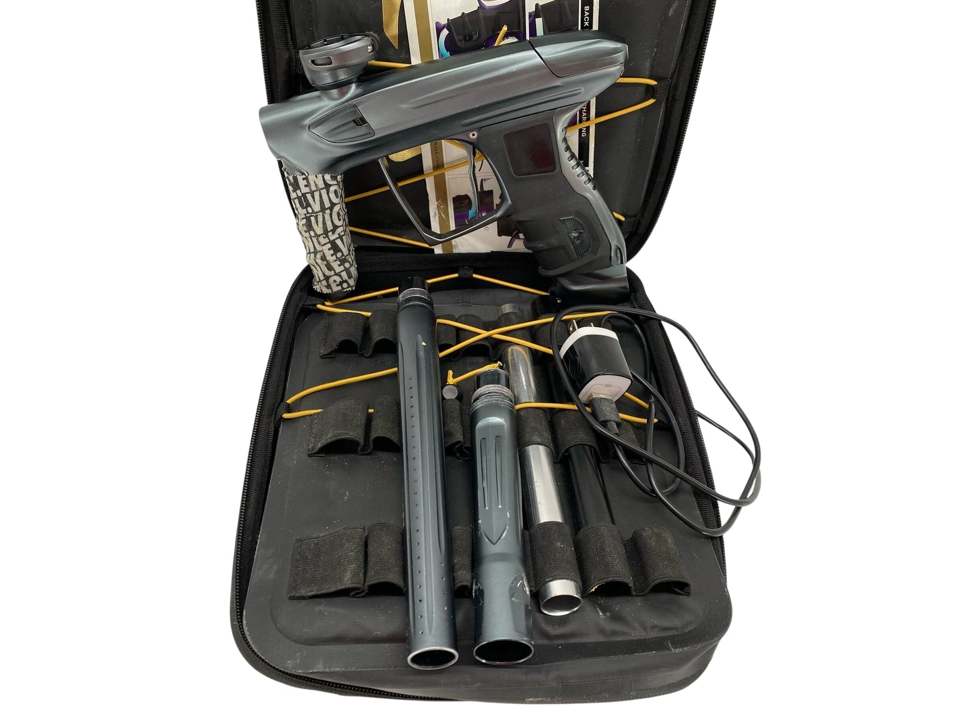 Used Dlx Luxe Idol Paintball Gun Grey Paintball Gun from CPXBrosPaintball Buy/Sell/Trade Paintball Markers, New Paintball Guns, Paintball Hoppers, Paintball Masks, and Hormesis Headbands