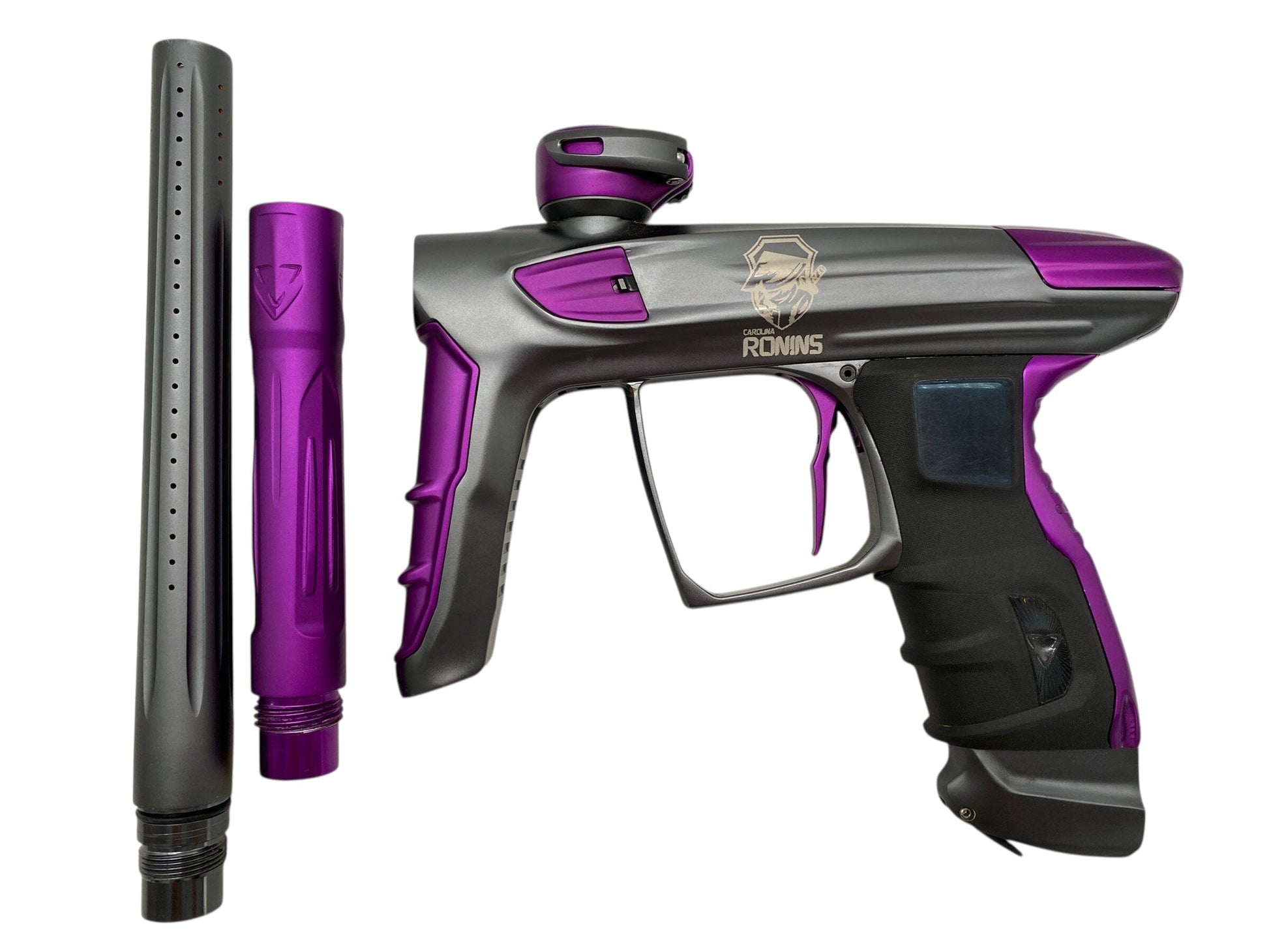 Used Dlx Luxe Idol Paintball Gun Grey/Purple Paintball Gun from CPXBrosPaintball Buy/Sell/Trade Paintball Markers, New Paintball Guns, Paintball Hoppers, Paintball Masks, and Hormesis Headbands