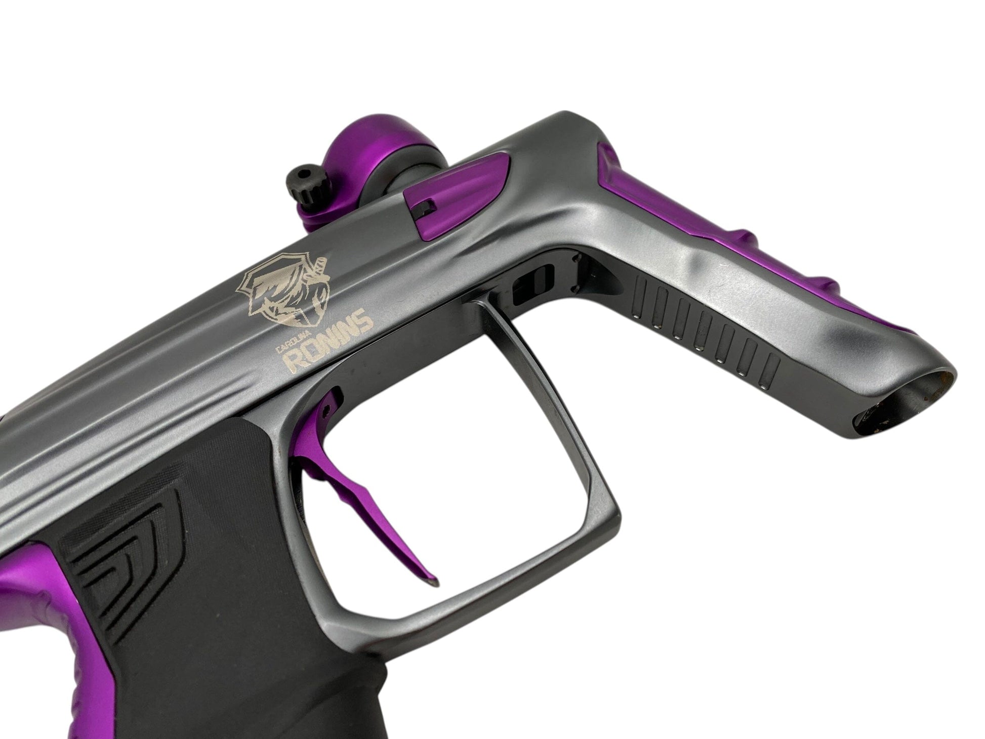 Used Dlx Luxe Idol Paintball Gun Grey/Purple Paintball Gun from CPXBrosPaintball Buy/Sell/Trade Paintball Markers, New Paintball Guns, Paintball Hoppers, Paintball Masks, and Hormesis Headbands
