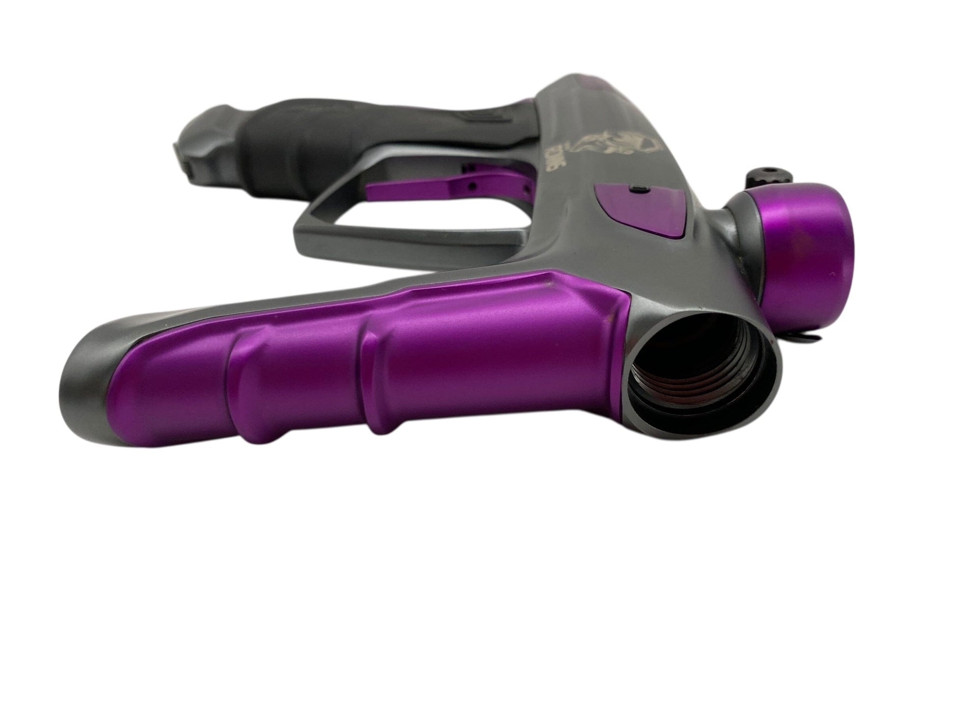 Used Dlx Luxe Idol Paintball Gun Grey/Purple Paintball Gun from CPXBrosPaintball Buy/Sell/Trade Paintball Markers, New Paintball Guns, Paintball Hoppers, Paintball Masks, and Hormesis Headbands