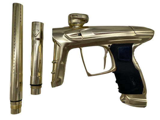 Used Dlx Luxe Idol Paintball Gun with (SSC Bolt) Gold Paintball Gun from CPXBrosPaintball Buy/Sell/Trade Paintball Markers, New Paintball Guns, Paintball Hoppers, Paintball Masks, and Hormesis Headbands