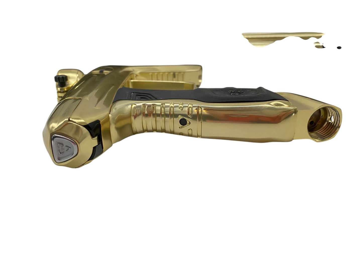 Used Dlx Luxe Idol Paintball Gun with (SSC Bolt) Gold Paintball Gun from CPXBrosPaintball Buy/Sell/Trade Paintball Markers, New Paintball Guns, Paintball Hoppers, Paintball Masks, and Hormesis Headbands