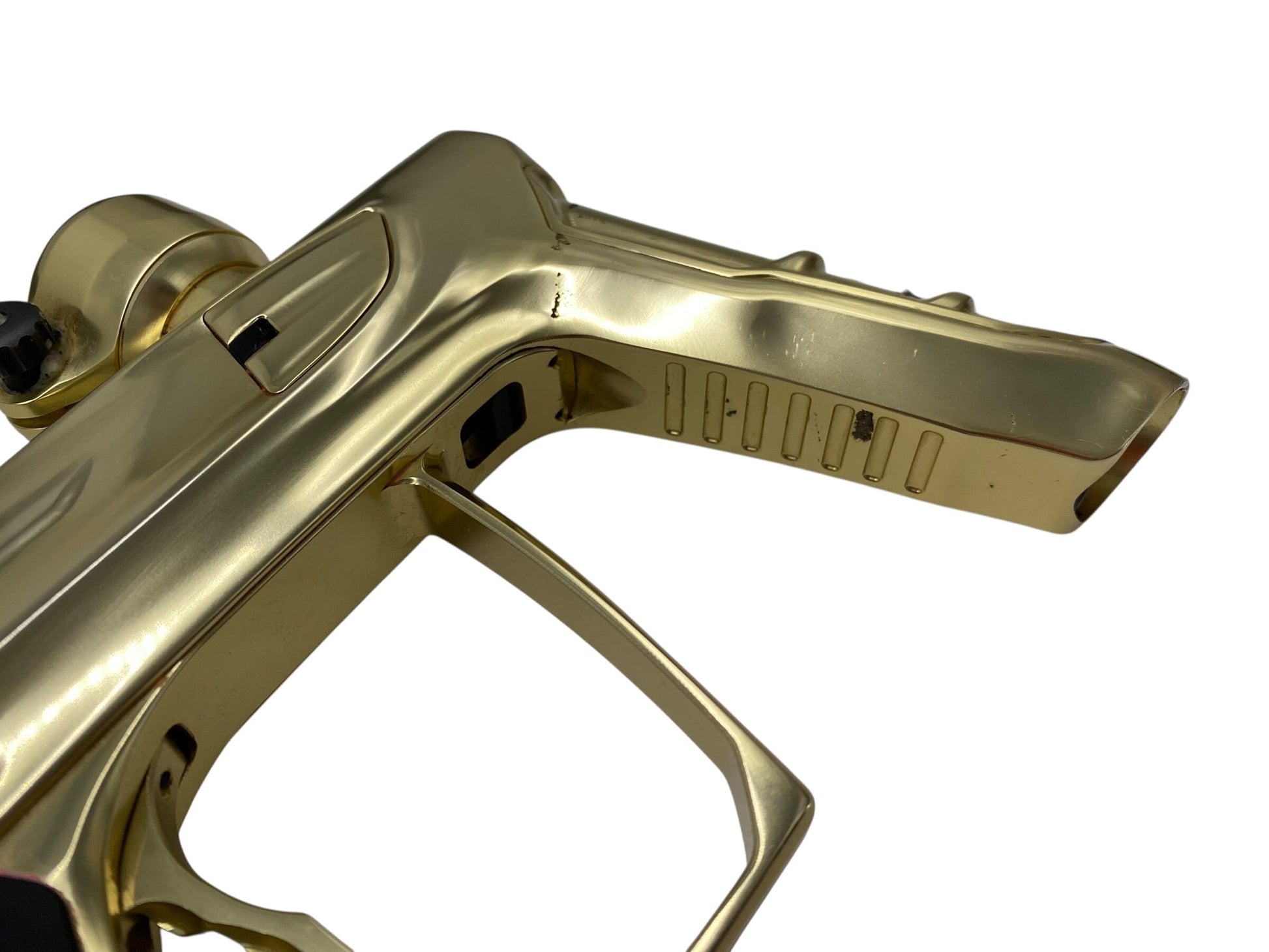 Used Dlx Luxe Idol Paintball Gun with (SSC Bolt) Gold Paintball Gun from CPXBrosPaintball Buy/Sell/Trade Paintball Markers, New Paintball Guns, Paintball Hoppers, Paintball Masks, and Hormesis Headbands