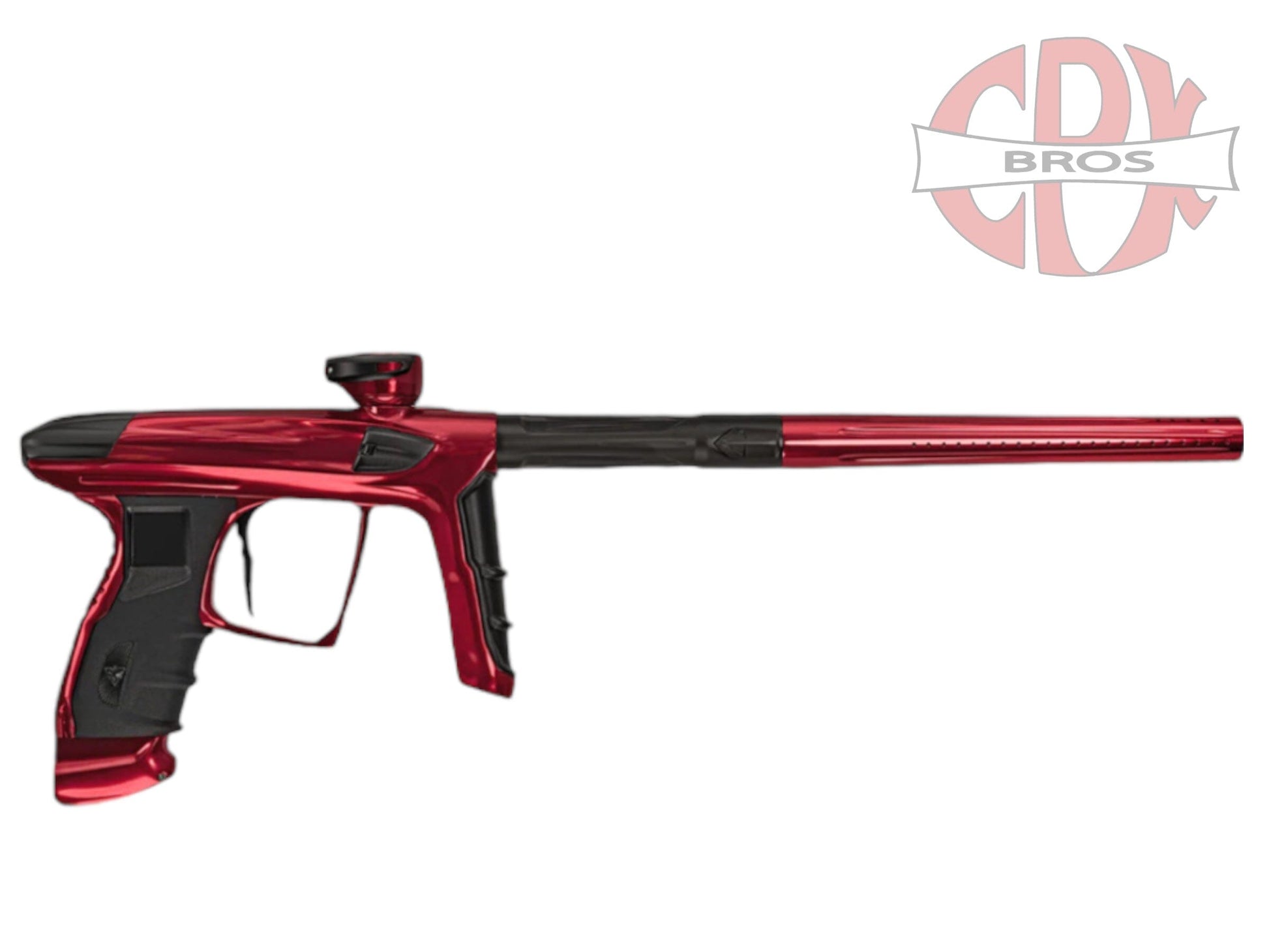 Used DLX Luxe IDOL Red/ Matte Black Paintball Gun from CPXBrosPaintball Buy/Sell/Trade Paintball Markers, New Paintball Guns, Paintball Hoppers, Paintball Masks, and Hormesis Headbands