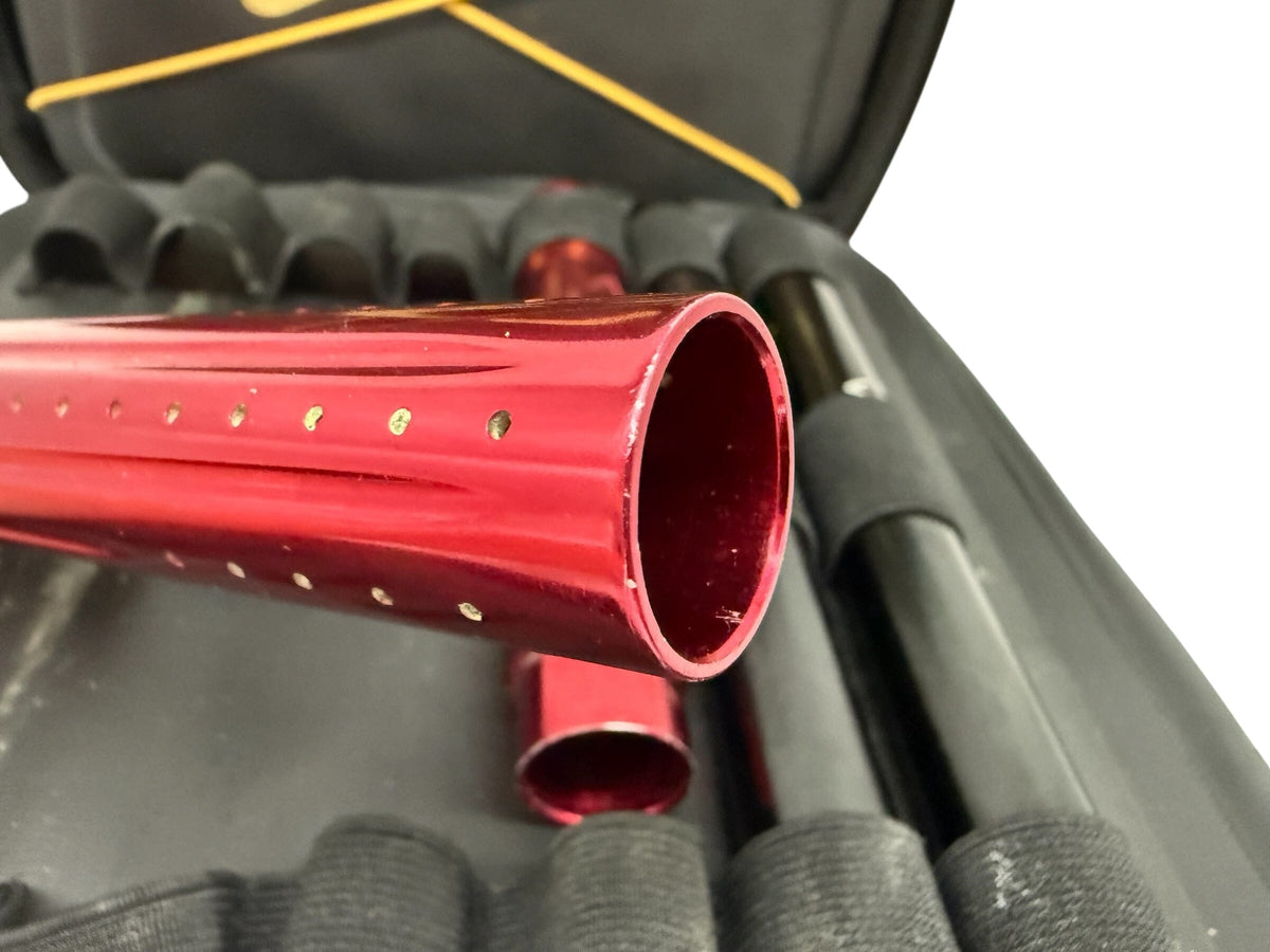 Used DLX Luxe Idol W/ Method Bolt Gloss Red Paintball Gun Paintball Gun from CPXBrosPaintball Buy/Sell/Trade Paintball Markers, New Paintball Guns, Paintball Hoppers, Paintball Masks, and Hormesis Headbands