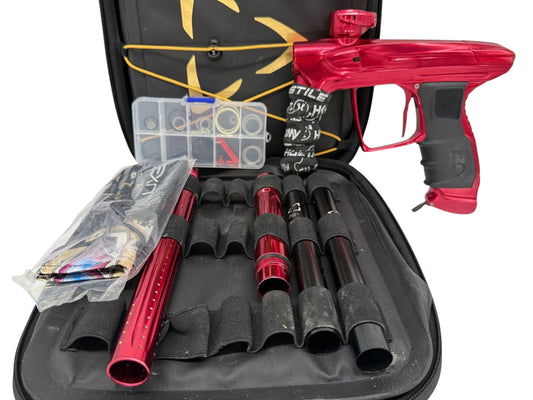 Used DLX Luxe Idol W/ Method Bolt Gloss Red Paintball Gun Paintball Gun from CPXBrosPaintball Buy/Sell/Trade Paintball Markers, New Paintball Guns, Paintball Hoppers, Paintball Masks, and Hormesis Headbands
