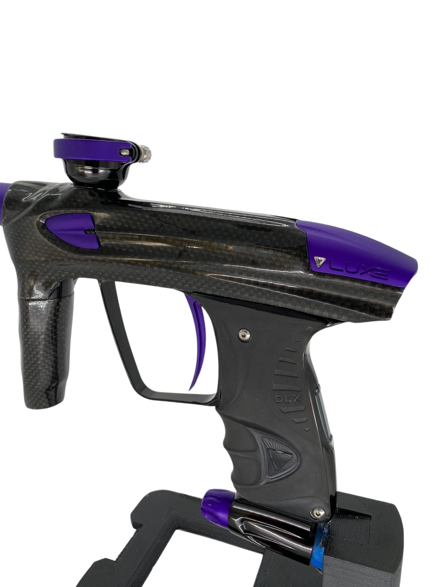 Used Dlx Luxe Oled Carbon Fiber Paintball Gun Paintball Gun from CPXBrosPaintball Buy/Sell/Trade Paintball Markers, New Paintball Guns, Paintball Hoppers, Paintball Masks, and Hormesis Headbands