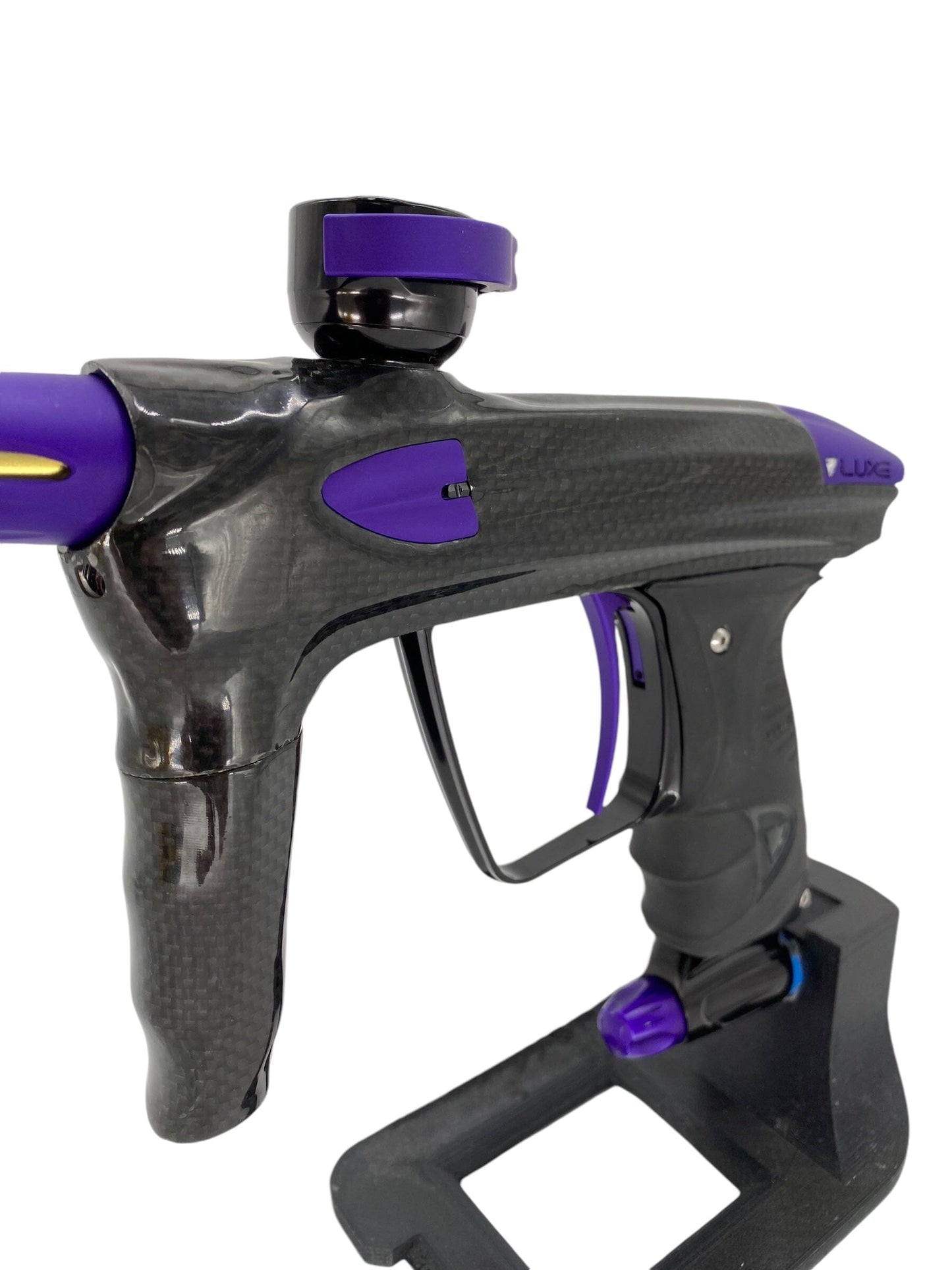 Used Dlx Luxe Oled Carbon Fiber Paintball Gun Paintball Gun from CPXBrosPaintball Buy/Sell/Trade Paintball Markers, New Paintball Guns, Paintball Hoppers, Paintball Masks, and Hormesis Headbands