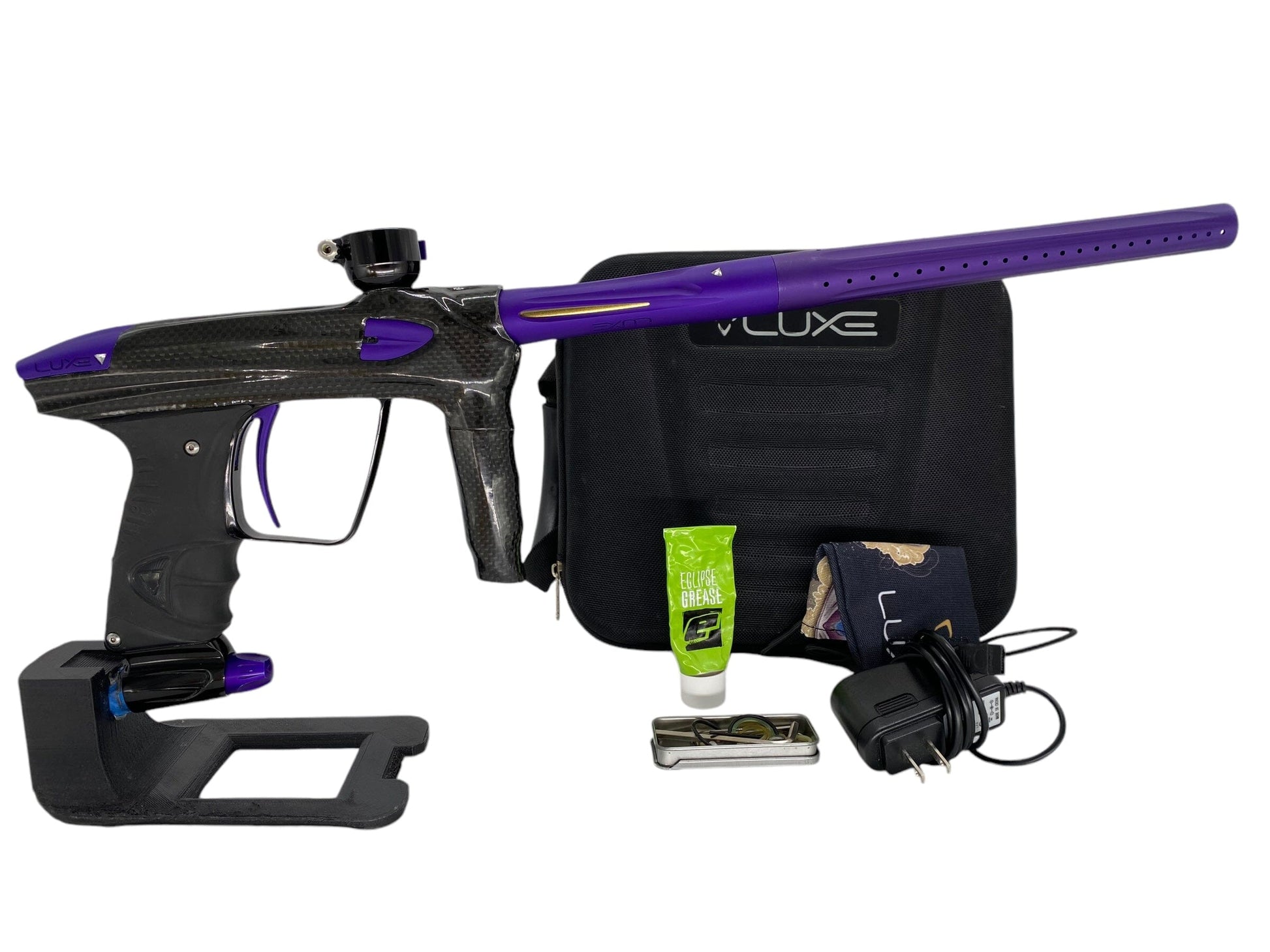 Used Dlx Luxe Oled Carbon Fiber Paintball Gun Paintball Gun from CPXBrosPaintball Buy/Sell/Trade Paintball Markers, New Paintball Guns, Paintball Hoppers, Paintball Masks, and Hormesis Headbands