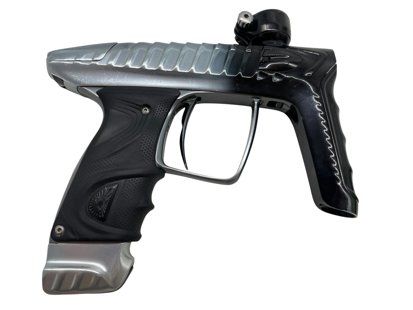 Used DLX LUXE Project TM40 Grey to Black Fade Paintball Gun Paintball Gun from CPXBrosPaintball Buy/Sell/Trade Paintball Markers, New Paintball Guns, Paintball Hoppers, Paintball Masks, and Hormesis Headbands