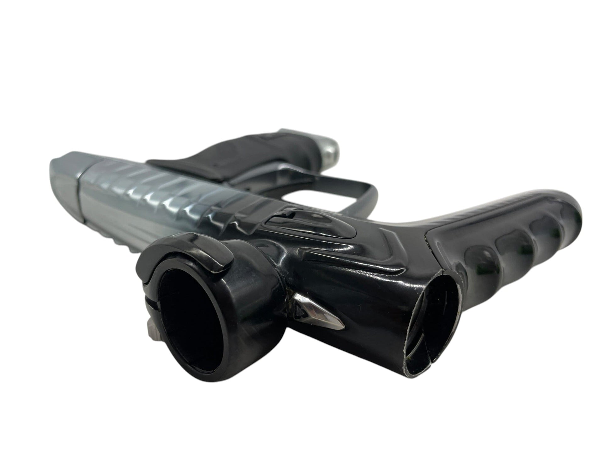 Used DLX LUXE Project TM40 Grey to Black Fade Paintball Gun Paintball Gun from CPXBrosPaintball Buy/Sell/Trade Paintball Markers, New Paintball Guns, Paintball Hoppers, Paintball Masks, and Hormesis Headbands