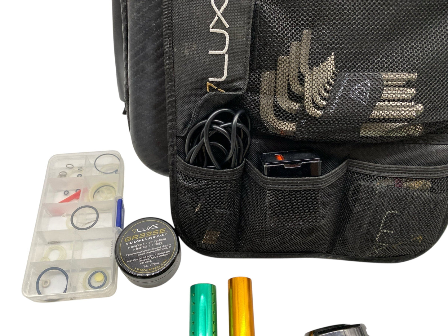 Used Dlx Luxe Project Tm40 Paintball Gun Green/Black Fade Paintball Gun from CPXBrosPaintball Buy/Sell/Trade Paintball Markers, New Paintball Guns, Paintball Hoppers, Paintball Masks, and Hormesis Headbands