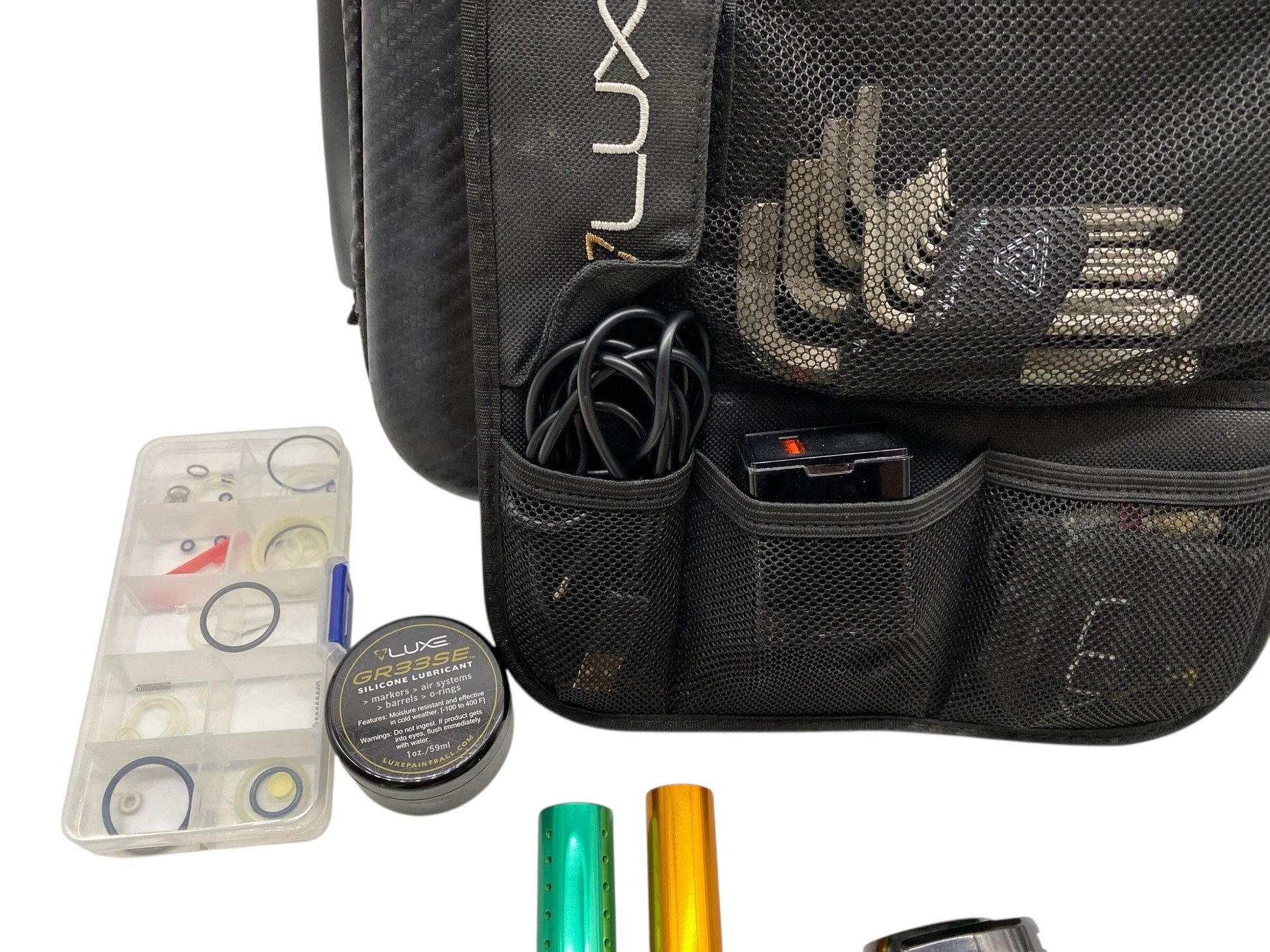 Used Dlx Luxe Project Tm40 Paintball Gun Green/Black Fade Paintball Gun from CPXBrosPaintball Buy/Sell/Trade Paintball Markers, New Paintball Guns, Paintball Hoppers, Paintball Masks, and Hormesis Headbands