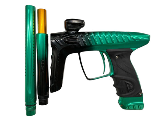 Used Dlx Luxe Project Tm40 Paintball Gun Green/Black Fade Paintball Gun from CPXBrosPaintball Buy/Sell/Trade Paintball Markers, New Paintball Guns, Paintball Hoppers, Paintball Masks, and Hormesis Headbands