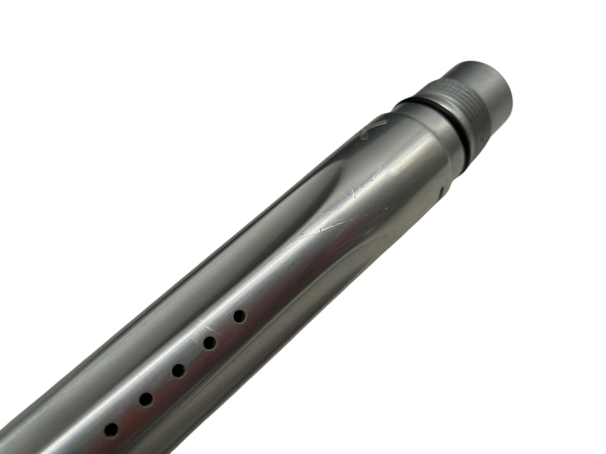 Used Dlx Luxe Project Tm40 Paintball Gun with Mech Frame Black/Silver Fade With F16 Bolt Paintball Gun from CPXBrosPaintball Buy/Sell/Trade Paintball Markers, New Paintball Guns, Paintball Hoppers, Paintball Masks, and Hormesis Headbands